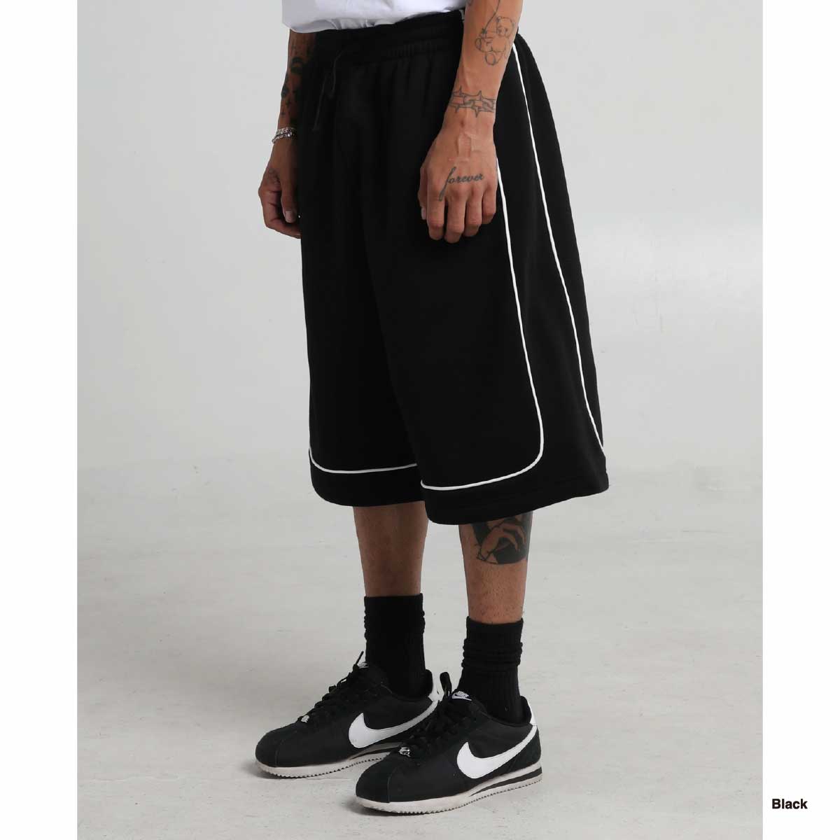 SHAKA WEAR  Baggy Fleece Basketball Shorts (#SWBFBS)