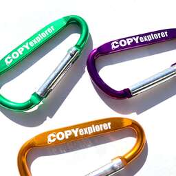 Laser Carabiner カラビナ (5個セット) (品番LCC-5)