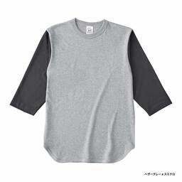 CROSS & STITCH クロスアンドスティッチ 6.2 oz オープンエンド 3/4スリーブ ベースボールTシャツ (品番OE1230)