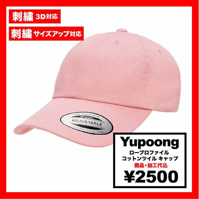 Yupoong Low Profile Cotton Twill Cap (#6245CM)