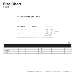 AS Colour エーエス カラー Class Canvas Cap (品番1156US)