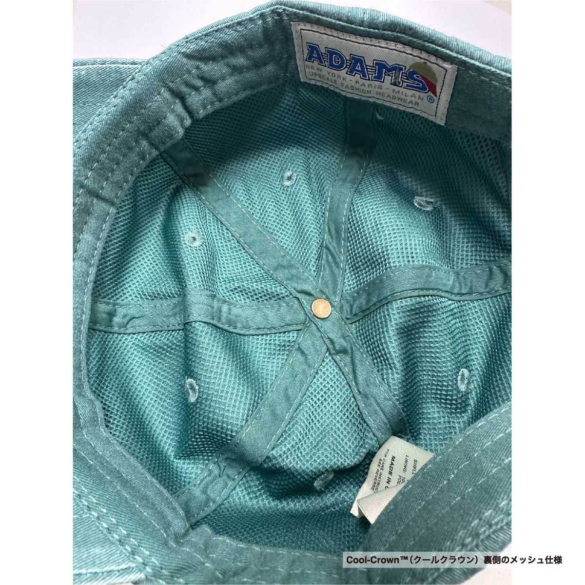 ADAMS HEADWEAR アダムズヘッドウェア Optimum Pigment-Dyed Dad Hat (品番LP101US)