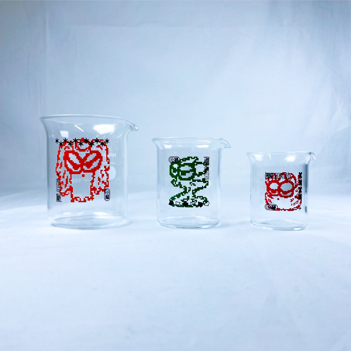 CORNER PRINTING | HARIO ハリオ ビーカー 100ml (品番B-100_SCI)