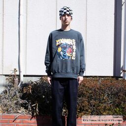 CROSS & STITCH クロスアンドスティッチ 10.0 oz ピグメントスウェットシャツ (品番PGS-149)