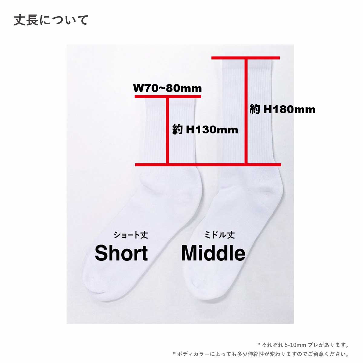 メンズ オリジナル スポーツカラーソックス (品番CPWS-003)