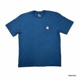 【在庫限り】 Carhartt カーハート 6.75 oz Workwear Pocket Short Sleeve T-Shirt (品番CTK87)
