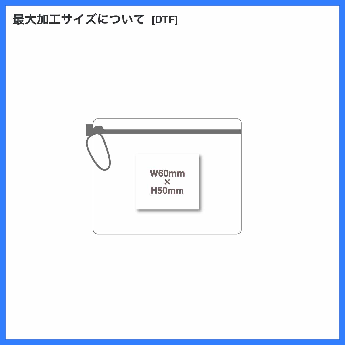 CORNER PRINTING | リップストップフラットポーチ(SS)(品番TP-0058)