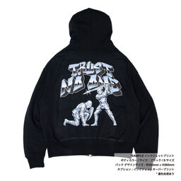 United Athle ユナイテッドアスレ 10.0oz ボックスシルエット スウェット フルジップ パーカ(裏パイル)(品番5201-01)
