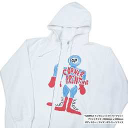 D-FACTORY ディーファクトリー 8.8oz ハイパーフルジップパーカー (裏起毛) (品番DF1411)