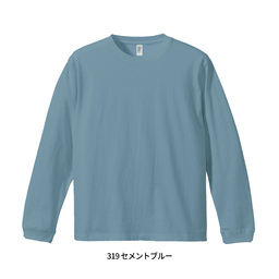 D-FACTORY ディーファクトリー 6.6 oz ロングスリーブコンフォートTシャツ (1.6インチリブ) (品番DF1201)