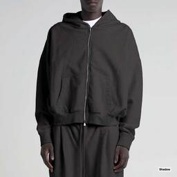 SHAKA WEAR シャカウェア Garment Dye Cropped Double Zip Hoodie (品番SWGDCDZH)