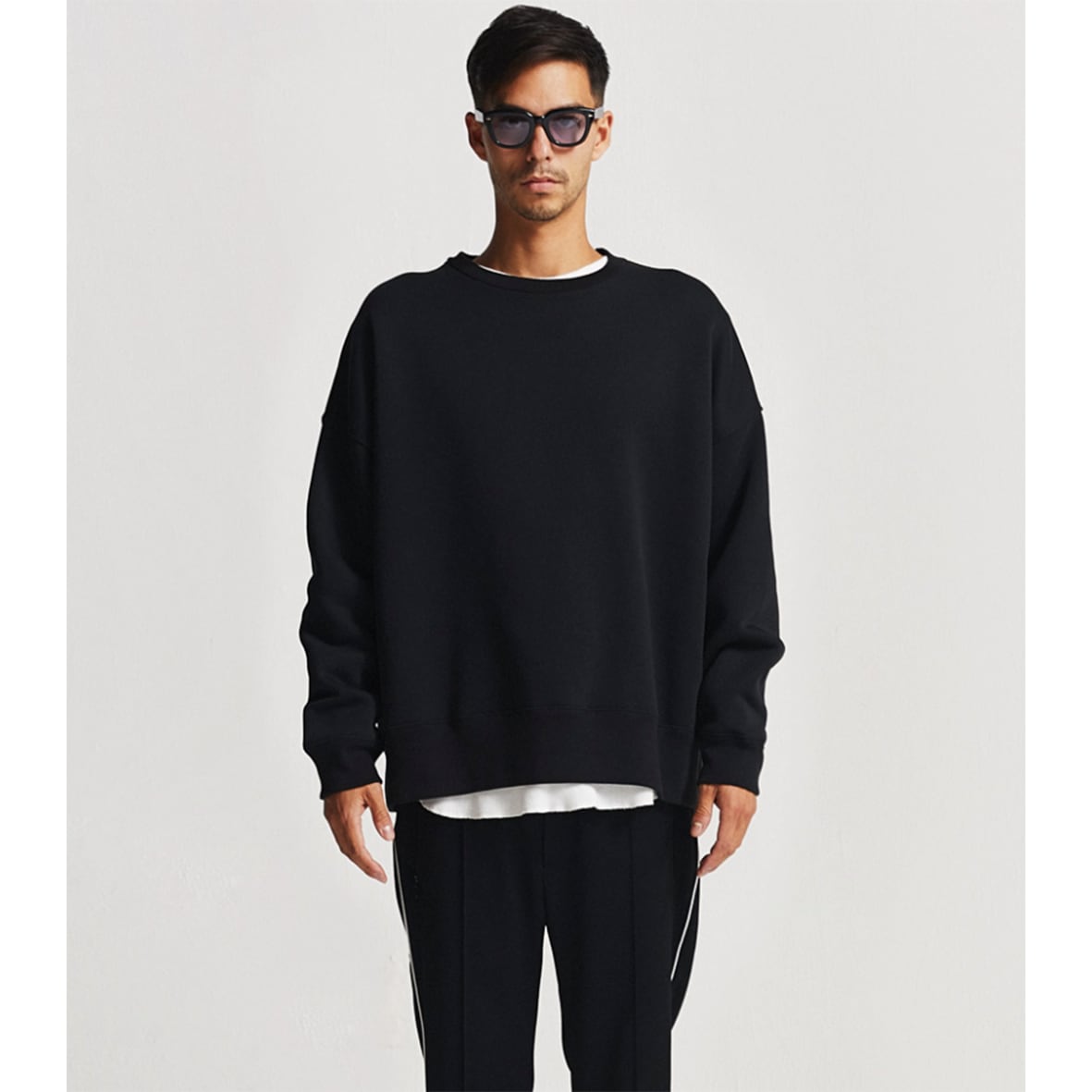 United Athle ユナイテッドアスレ 10.0 oz T/C ビッグシルエット クルーネック スウェット (裏起毛) (品番5627-01)
