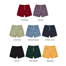 AS Colour エーエス カラー 3.8 oz Mens Beach Shorts (品番5903US)