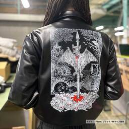 SHAKA WEAR シャカウェア PU Leather Collared Varsity Jacket (品番SWPULCVJ)