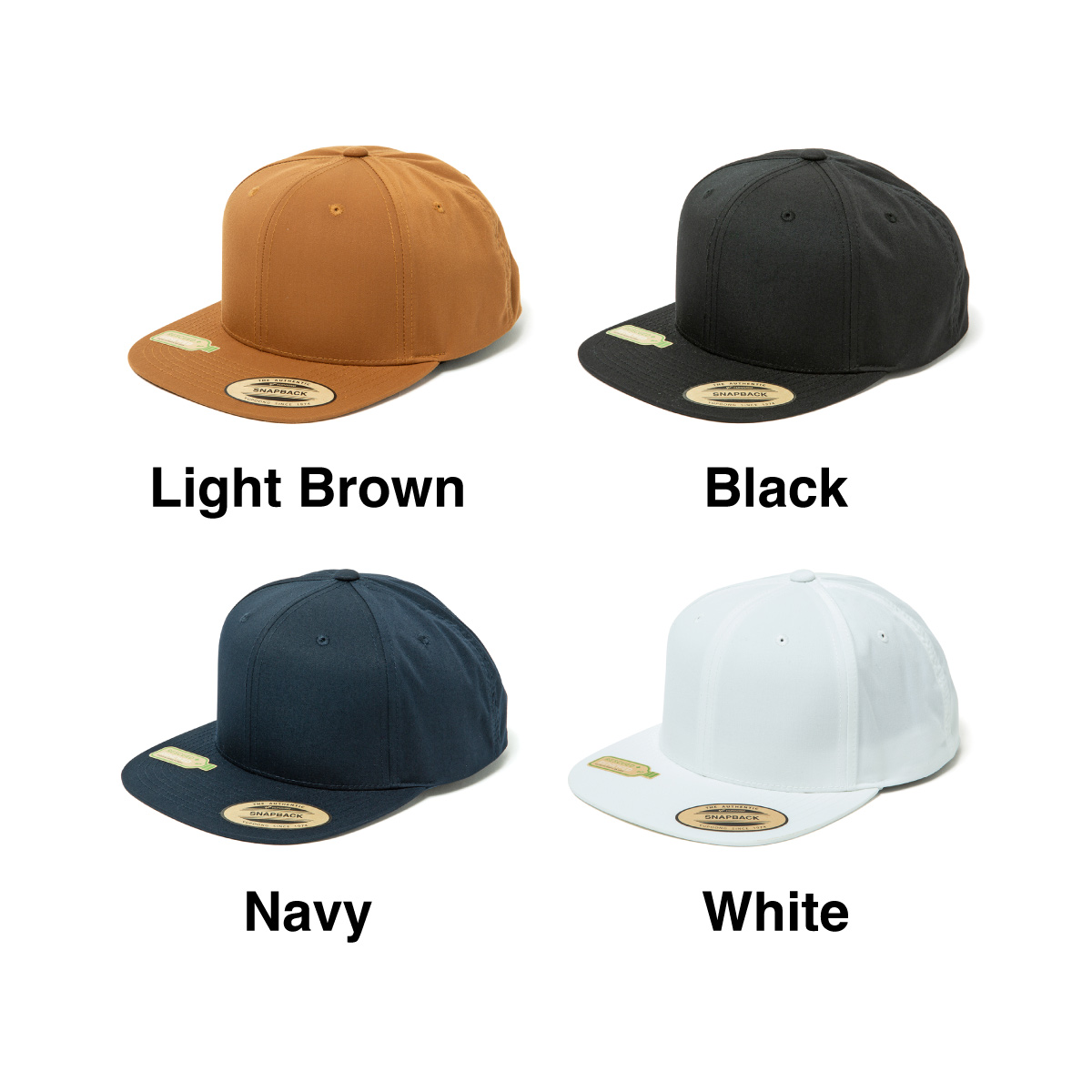 Yupoong ユーポン Recycled Classic Snapback Cap (品番FL6089MR)
