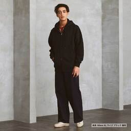 United Athle ユナイテッドアスレ 12.7 oz ヘヴィーウェイト スウェット フルジップ パーカ (裏パイル) (品番5767-01)