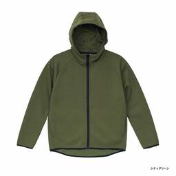 United Athle ユナイテッドアスレ 9.4 oz T/R ダンボールニット フルジップ パーカ (品番2291-01)