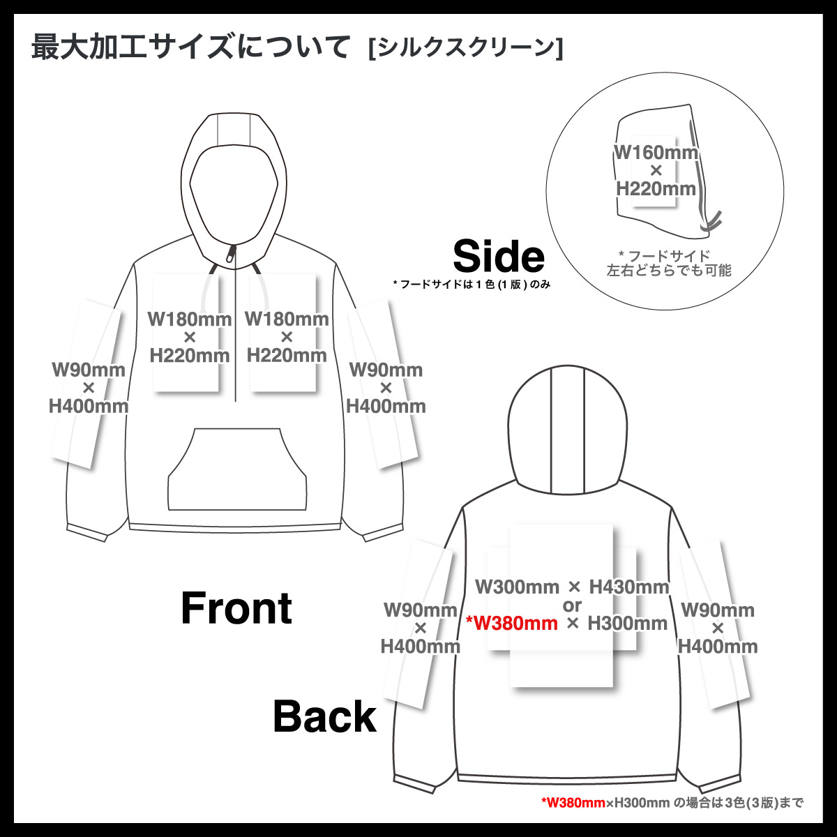 コットンツイルアノラックパーカー (品番CPAP)