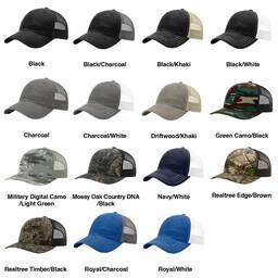 Richardson リチャードソン Garment Washed Trucker Cap (品番R111US)