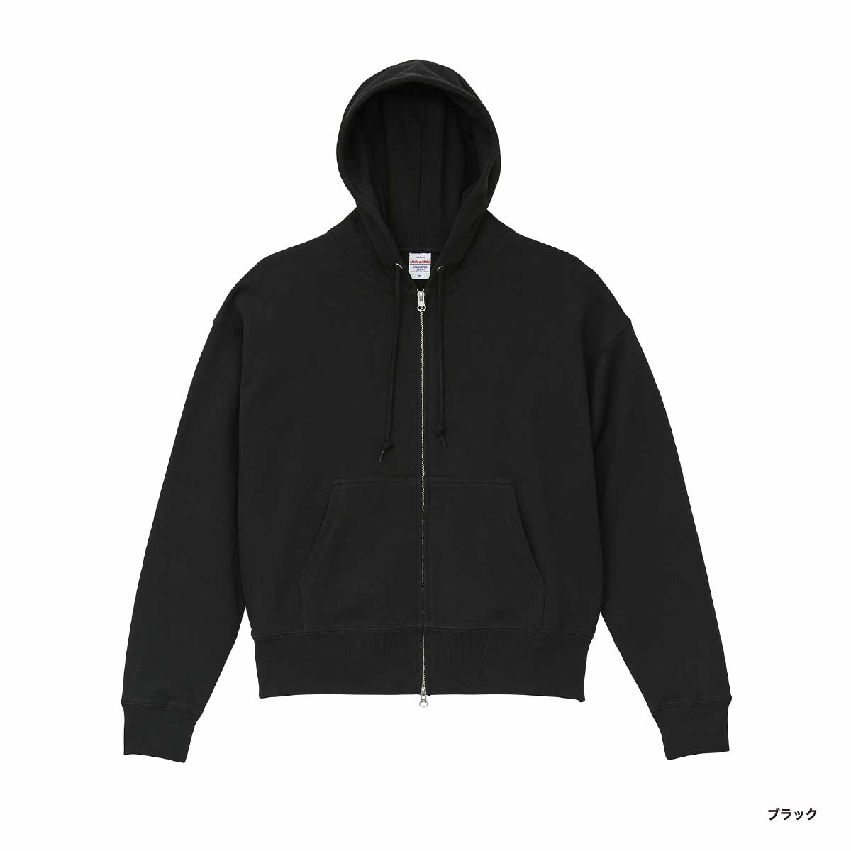 United Athle ユナイテッドアスレ 10.0oz ボックスシルエット スウェット フルジップ パーカ(裏パイル)(品番5201-01)