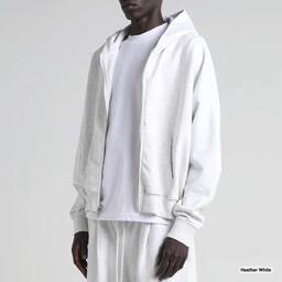 SHAKA WEAR シャカウェア Garment Dye Cropped Double Zip Hoodie (品番SWGDCDZH)