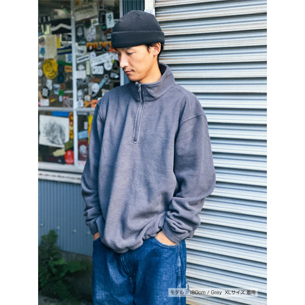 Port Authority ポートオーソリティ Value Fleece 1/4-Zip Pullover (品番F218US)