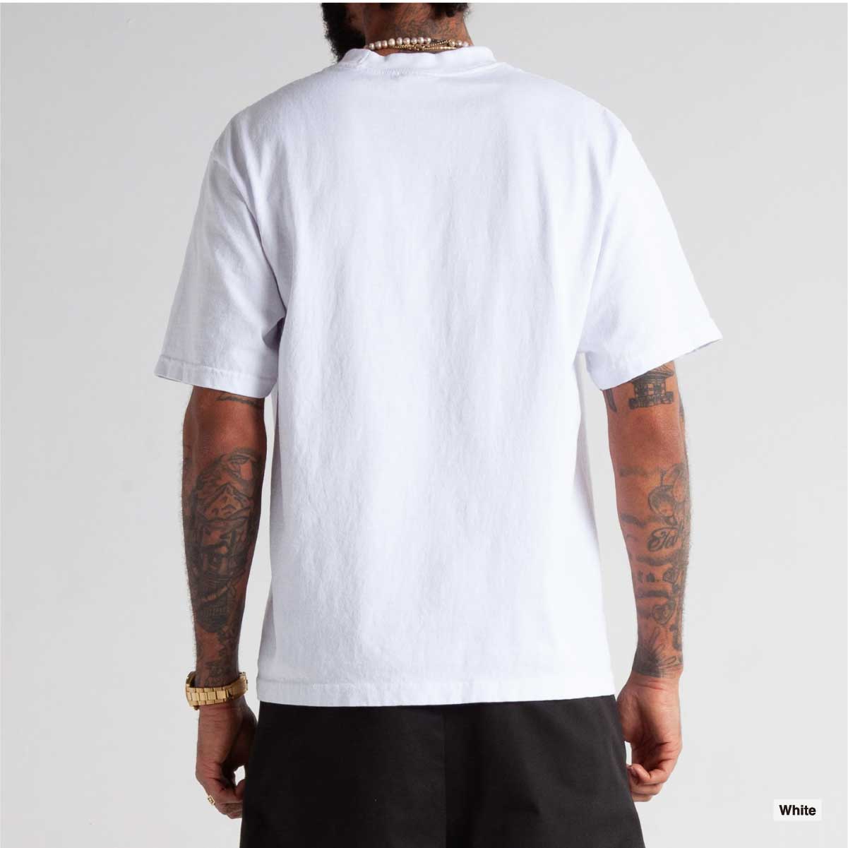 SHAKA WEAR シャカウェア 7.5 oz Max Heavyweight Cropped Tee (品番SWMHCT)