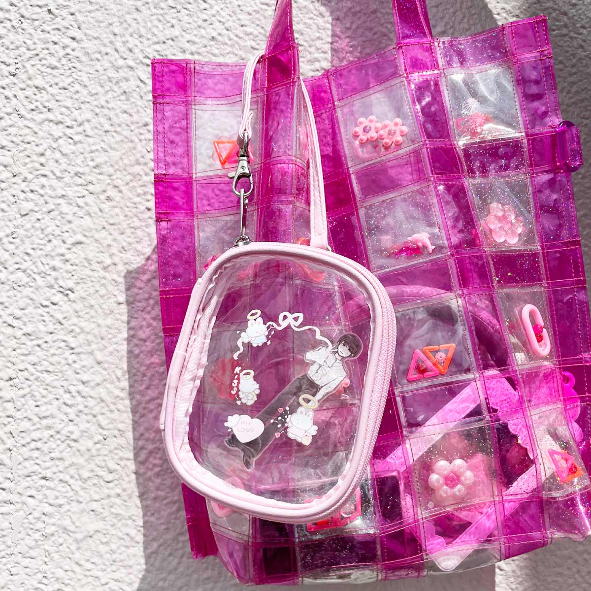 【在庫限り】アクリル クリアポーチ (品番ACR-POUCH)