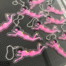アクリルキーホルダー (A3範囲内フリーカット) (品番ACR-KA3)