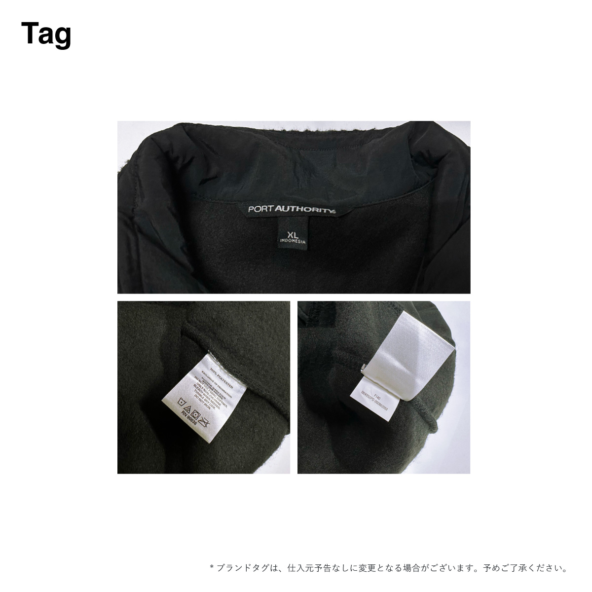 Port Authority ポートオーソリティ Camp Fleece Snap Pullover (品番F140US)