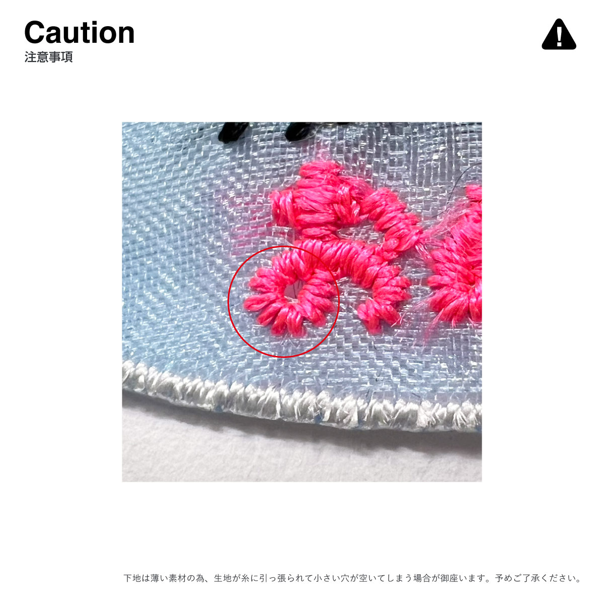 オーガンジー 刺繍ワッペン80mm × 80mm以内 (10枚セット) (品番WAP-80-9)