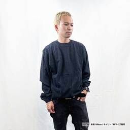 United Athle ユナイテッドアスレ 8.8oz オープンエンド フェードウォッシュ クルーネック スウェット(裏パイル)(品番5267-01)