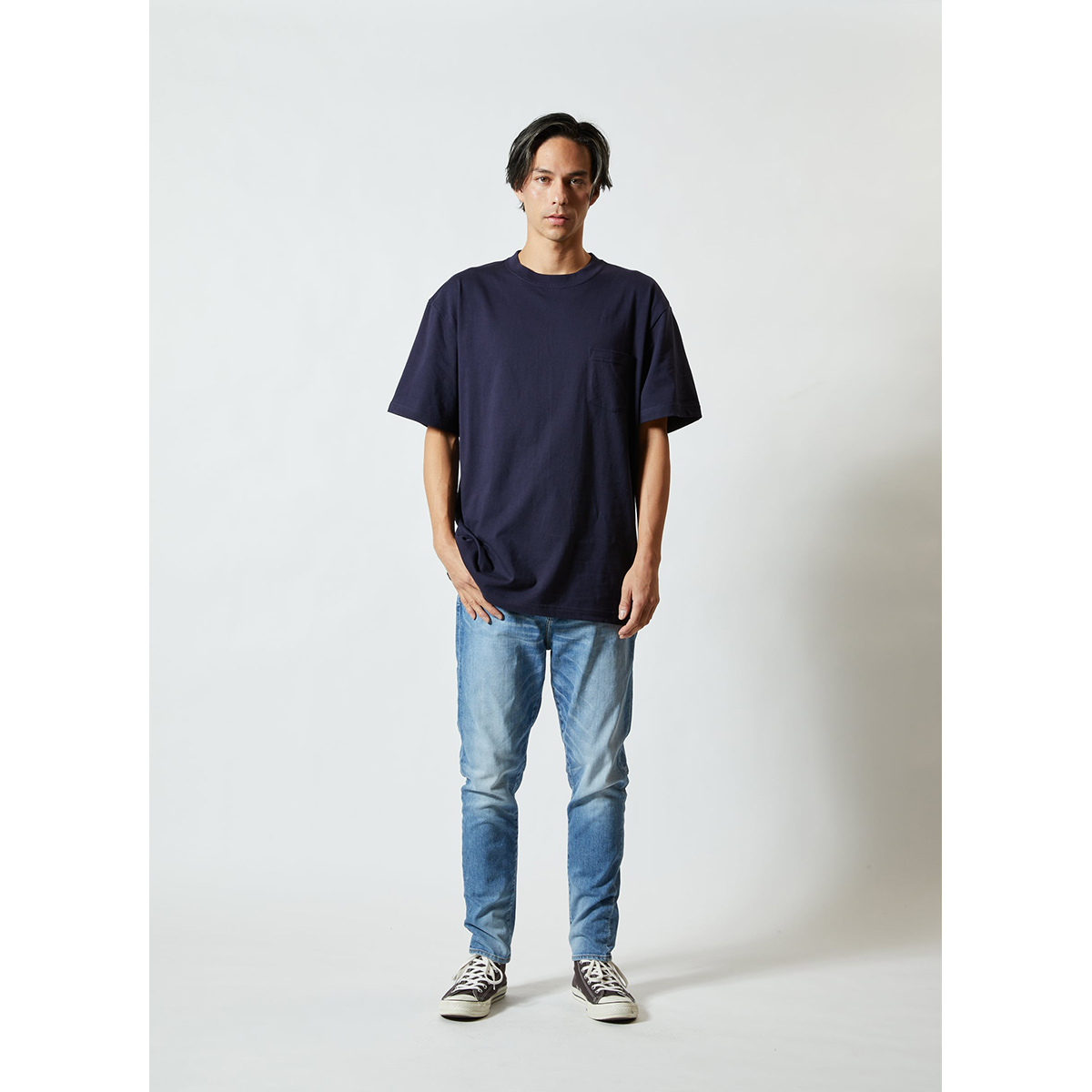 United Athle ユナイテッドアスレ 5.6 oz ハイクオリティー Tシャツ (ポケット付) (品番5006-01)