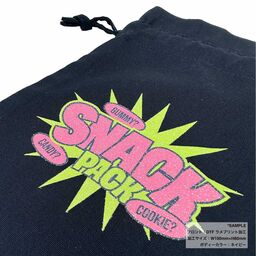 厚手コットンフリル巾着(Sサイズ) (品番TP-0013)