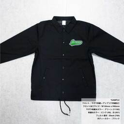 サガラ刺繍コーチジャケット (品番SGR-AP-7448-01)