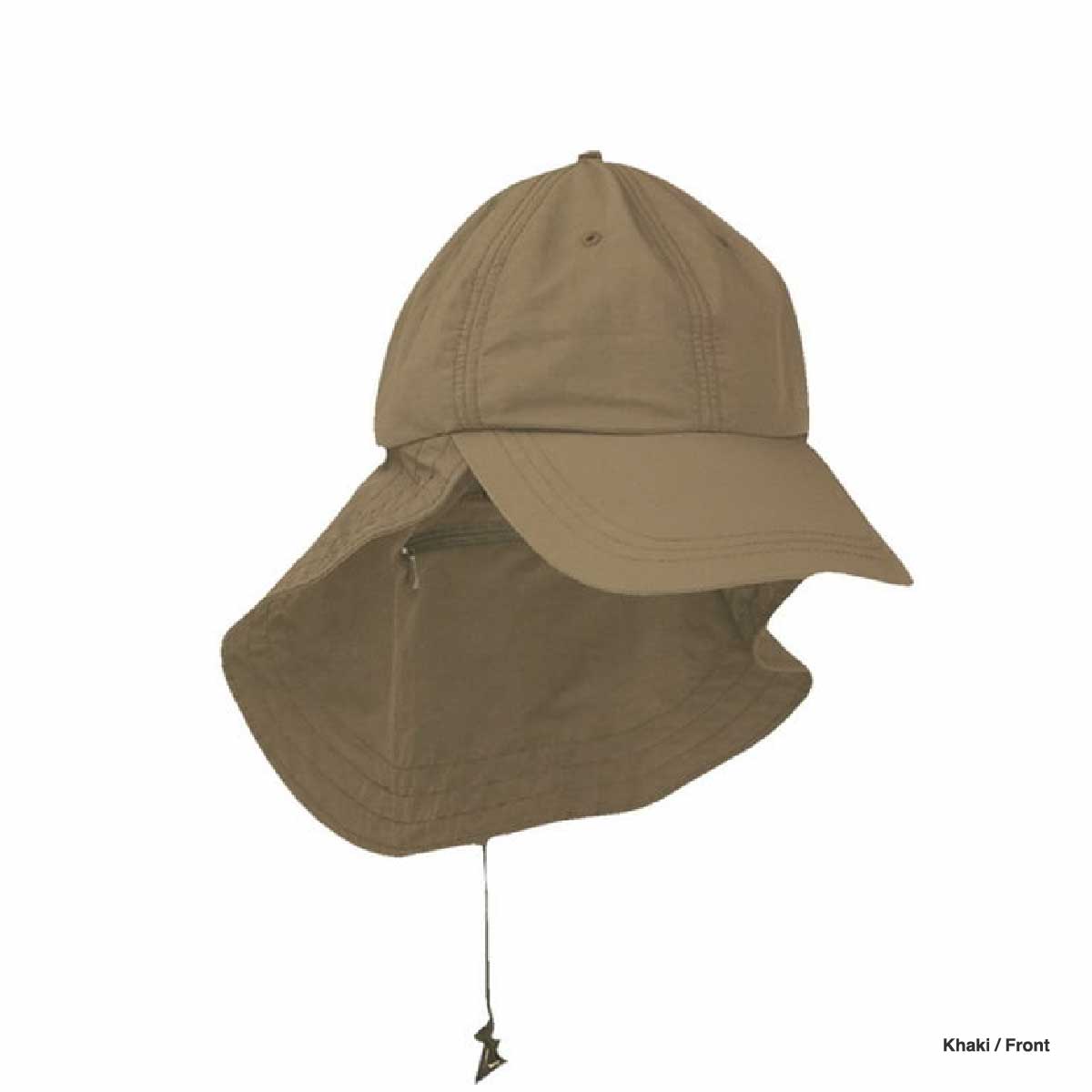 ADAMS HEADWEAR アダムズヘッドウェア 日よけ付キャップ (品番EOM101)