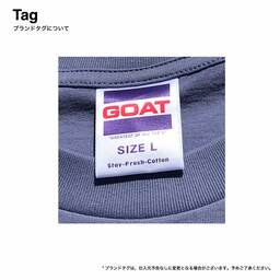 GOAT ゴート 7.0 oz Short Sleeve Tee (品番9010)