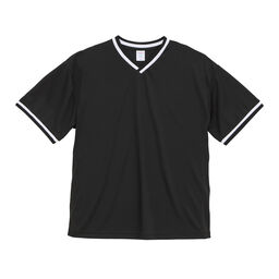 United Athle ユナイテッドアスレ 4.1 oz ドライアスレチック ルーズフィット ラインリブ Tシャツ (品番5927-01)