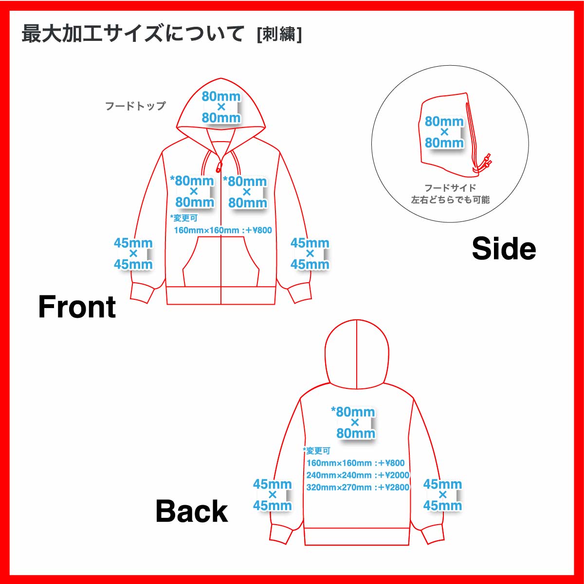 United Athle ユナイテッドアスレ 10.0oz ボックスシルエット スウェット フルジップ パーカ(裏パイル)(品番5201-01)