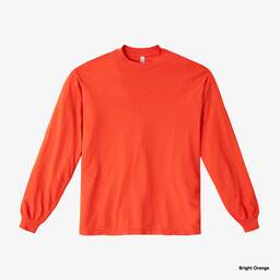 LOS ANGELES APPAREL ロサンゼルスアパレル L/S Grmnt Dye Crew Neck 6.5oz [※国内] (品番1807GD-Z)