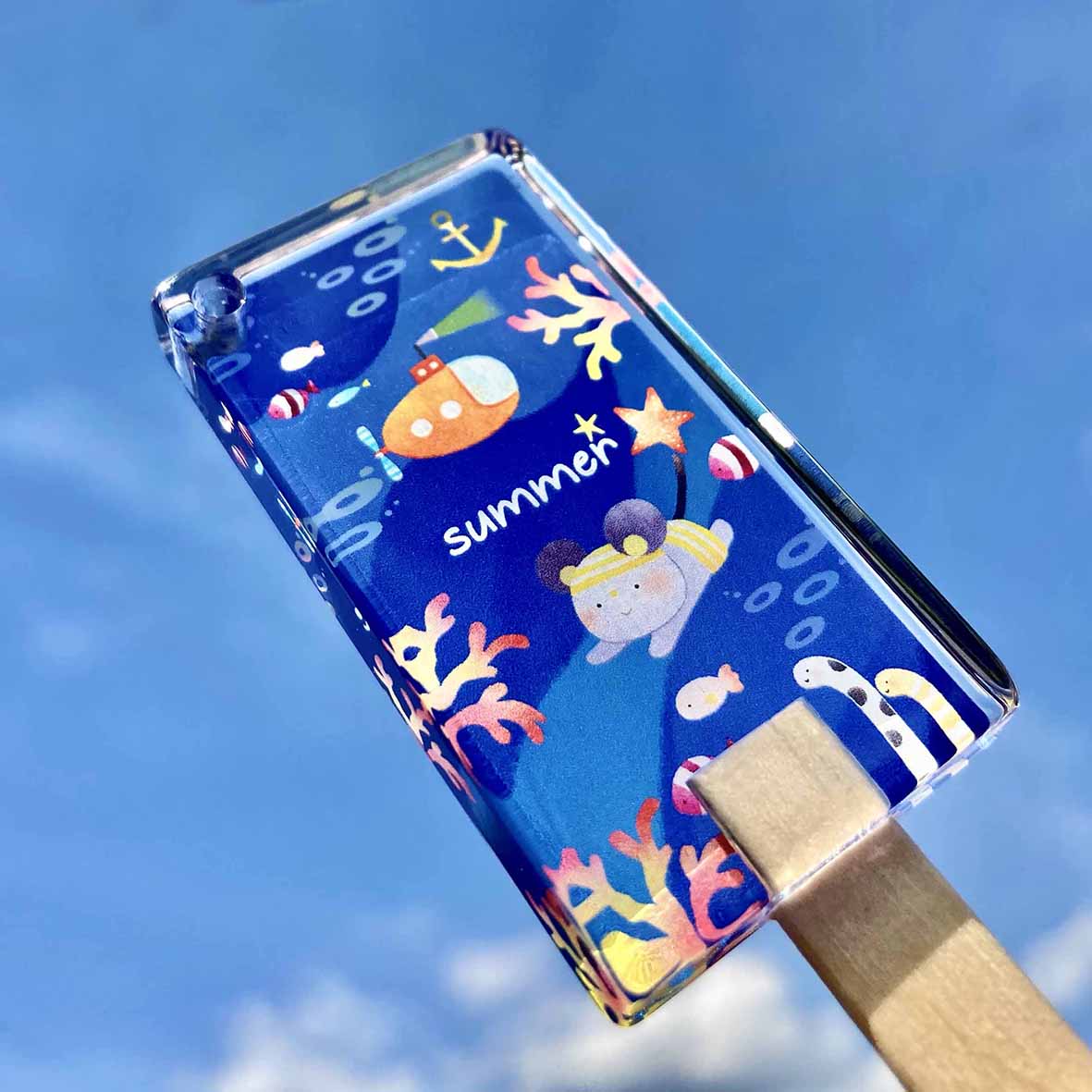 CORNER PRINTING | アクリルアイスキャンディー (2個セット) (品番ACR