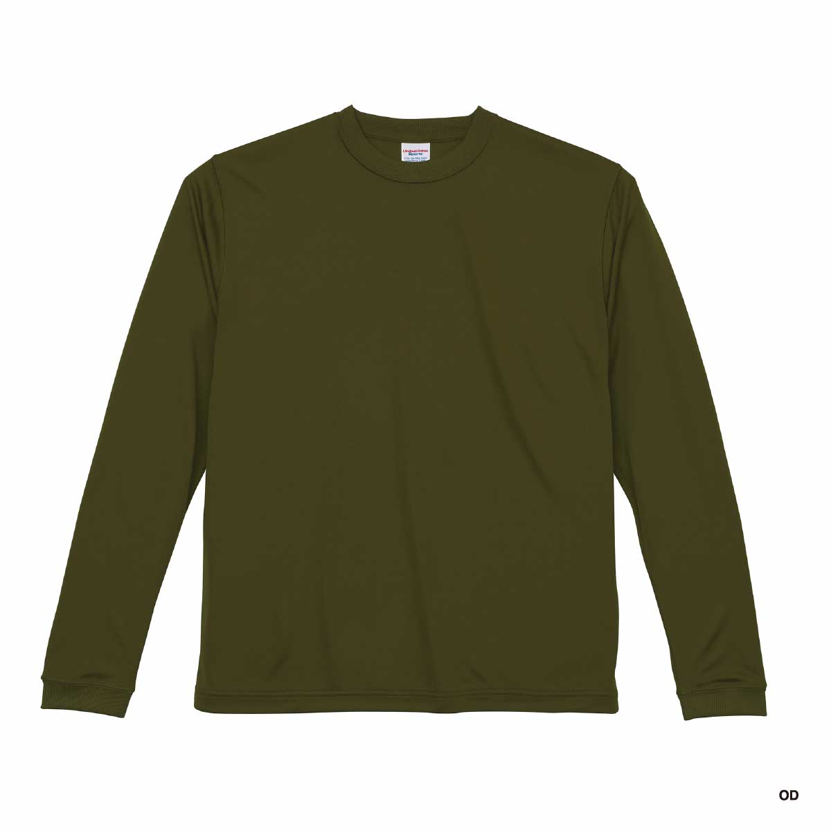 United Athle ユナイテッドアスレ 4.7 oz ドライ シルキータッチ ロングスリーブ Tシャツ (ノンブリード) (品番5089-01)