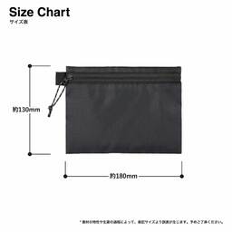 リップストップフラットポーチ(S)(品番TP-0059)