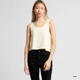 AS Colour 5.3 oz Wo's Crop Singlet (#4031US)