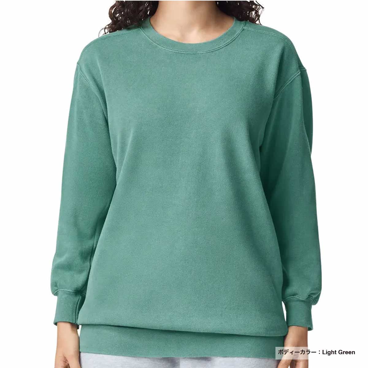 Comfort Colors コンフォートカラーズ 9.5 oz Garment Dyed Crewneck Sweatshirt (品番CC1566)