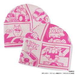 オリジナル編み総柄シングルビーニー [柄糸1色] (品番CPKN-002)