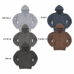 CROSS STITCH クロススティッチ 15.6 oz ワイルドジップパーカー (裏起毛) (品番CS2231)