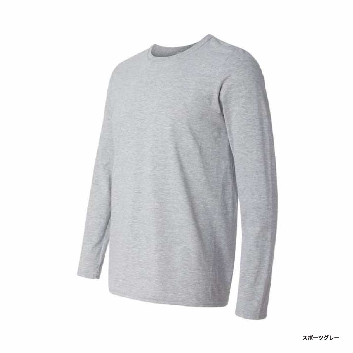 GILDAN ギルダン 4.5 oz ソフトスタイルリングスパン長袖Tシャツ (品番6440)