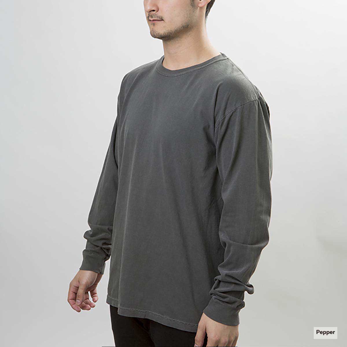 Comfort Colors コンフォートカラーズ 6.1 oz ガーメントダイ長袖Tシャツ (品番CC6014)