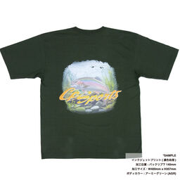 CROSS STITCH クロススティッチ ビッグTシャツ (品番CS1111)